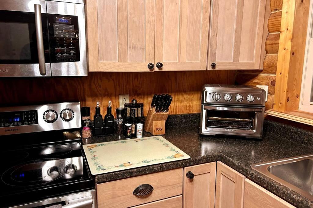 One Of A Kind Rustic Log Cabin Near Bryce Resort - Large Game Room - Fire Pit - Large Deck - Bbq Basye Luaran gambar