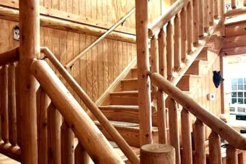 One Of A Kind Rustic Log Cabin Near Bryce Resort - Large Game Room - Fire Pit - Large Deck - Bbq Basye Luaran gambar