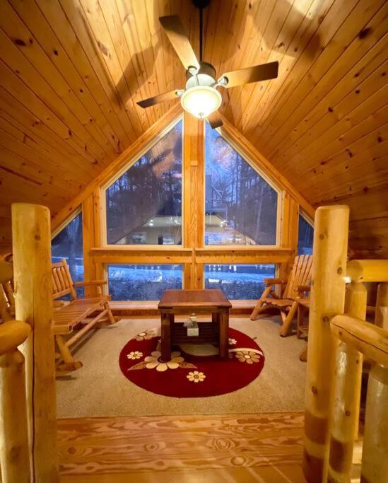 One Of A Kind Rustic Log Cabin Near Bryce Resort - Large Game Room - Fire Pit - Large Deck - Bbq Basye Luaran gambar